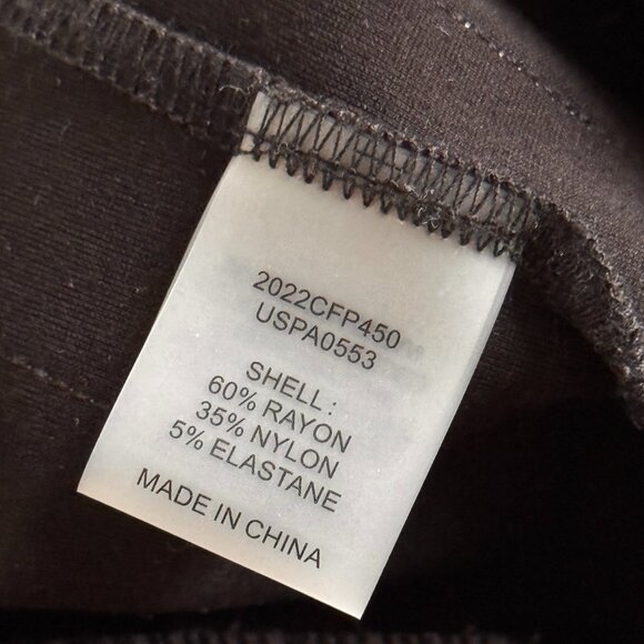 UNWORN Universal Standard Stephanie Wide Leg Stripe Ponte Pants, Size M (18-20) - Picture 4 of 4